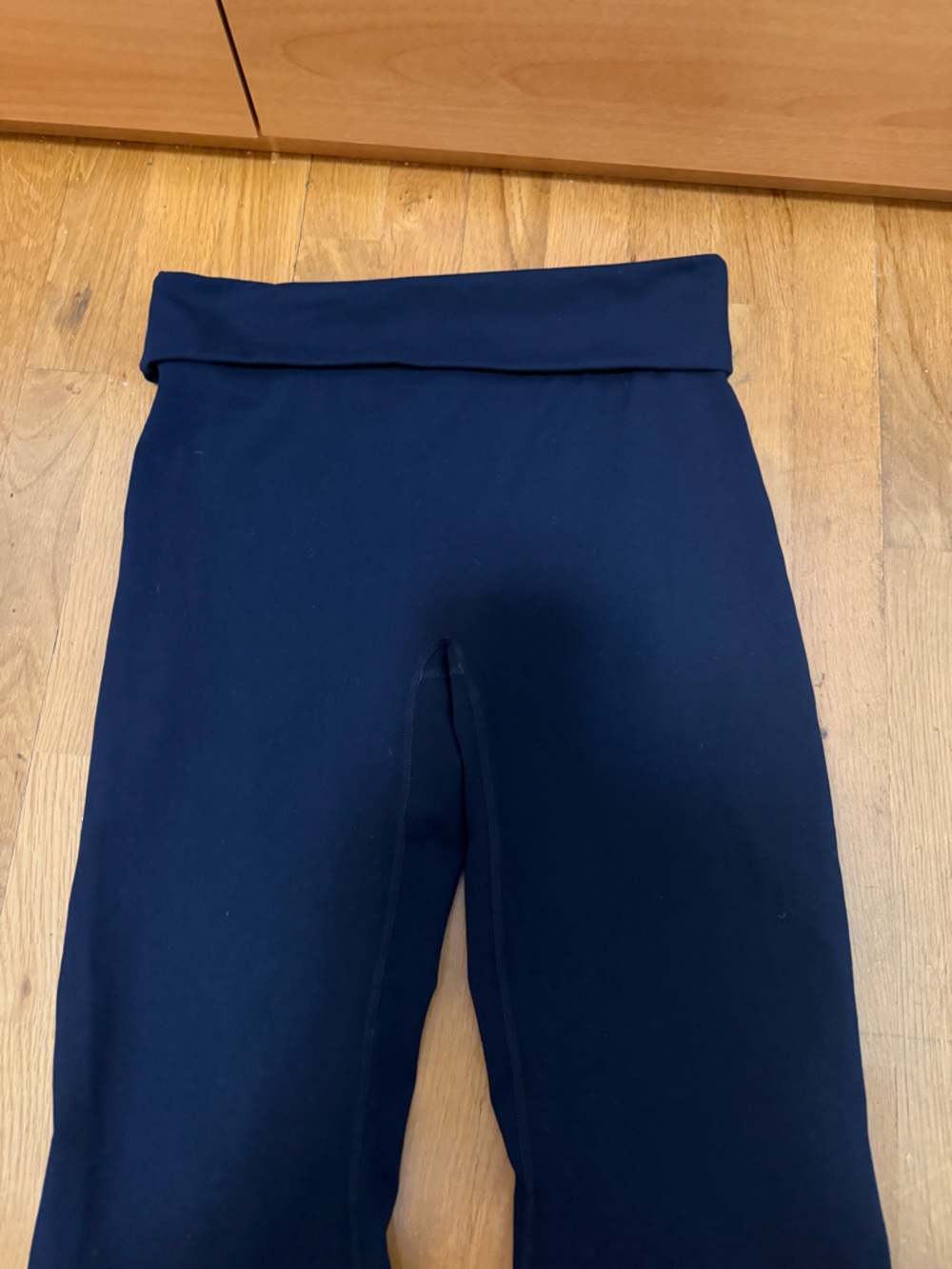 Garage Fold Over Seamless Bootcut Legging MEDIUM Marina Blue/Navy - Picture 2 of 5